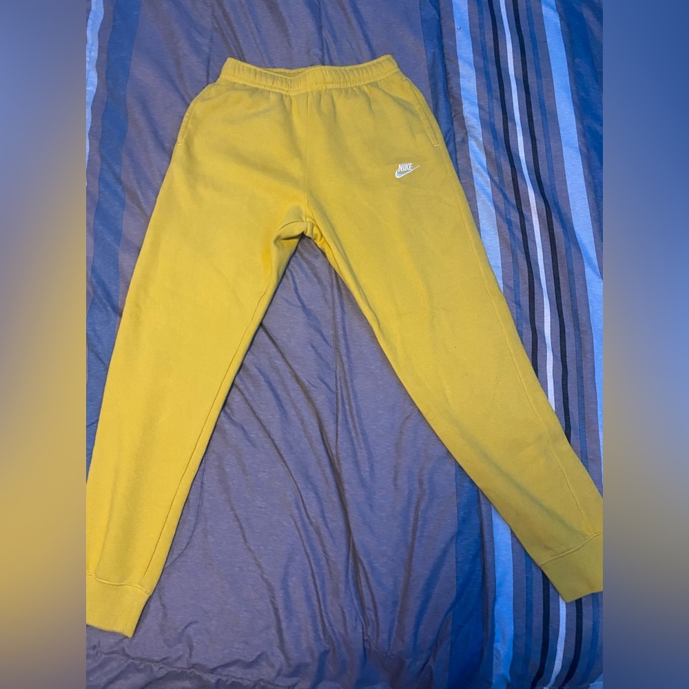 Yellow nike